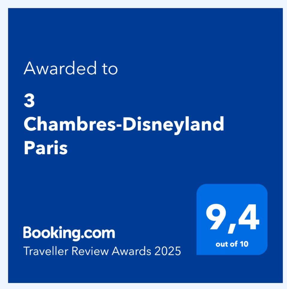 3 Chambres-Disneyland Paris Saint-Thibault-des-Vignes Eksteriør bilde